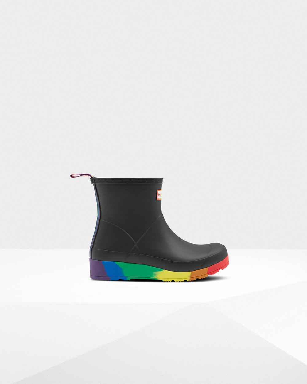 Hunter Play Støvler Svart - Dame Original Pride Flatform Rain - Norge RTUOEG-365